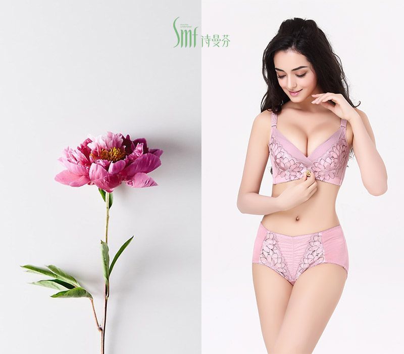 四月花季，詩(shī)曼芬內(nèi)衣塑造花樣女人